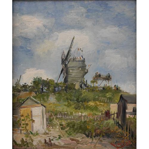 Vincent Van Gogh, The Moulin De La Galette