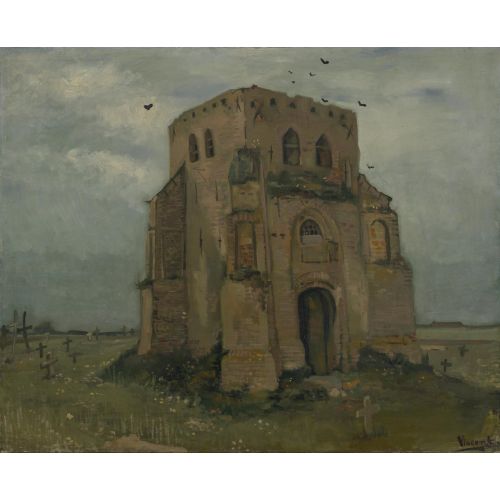 Vincent Van Gogh, The Old Church Tower In Nuenen