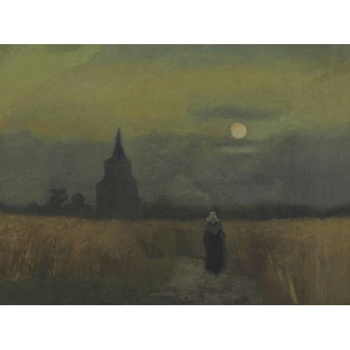 Vincent Van Gogh, The Old Tower At Dusk