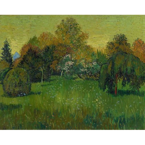 Vincent Van Gogh, The Poet's Garden Vincent Van Gogh, The Poet's Garden