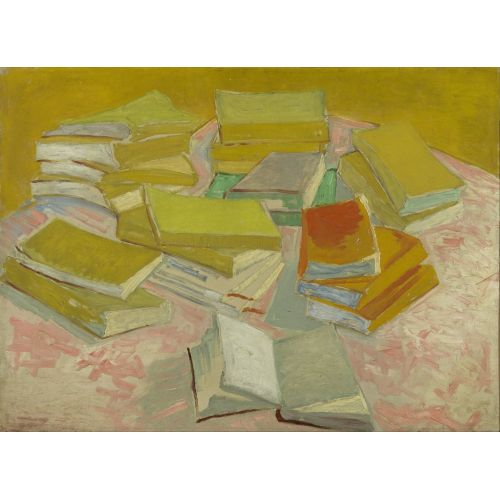 Vincent Van Gogh, Piles Of French Novels