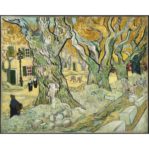 Vincent Van Gogh, The Road Menders Vincent Van Gogh, The Road Menders