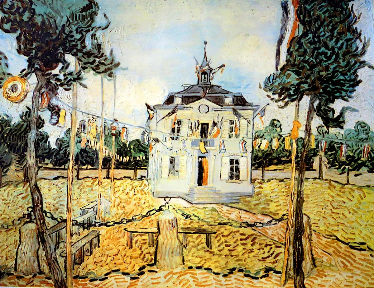 Vincent Van Gogh, Belediye Binası Auvers Sur Oise | Arthipo