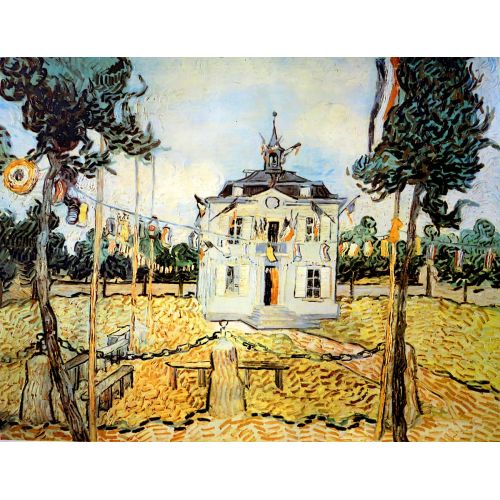 Vincent Van Gogh, Town Hall Auvers Sur Oise