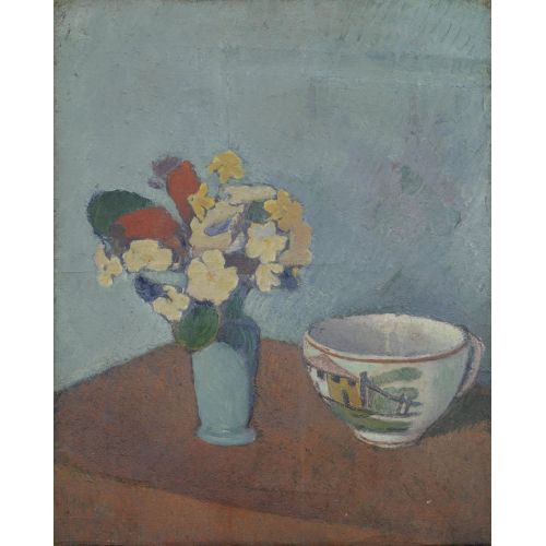 Vincent Van Gogh, Vase With Flowers And Cup Post Impressionism Art Movements Vincent van Gogh: Vase with Flowers and CupOne of