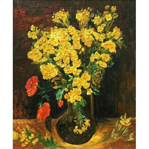 Vincent Van Gogh, Poppy Flowers Post Impressionism Art Movements Vincent van Gogh, Poppy FlowersThe painting Poppy Flowers,