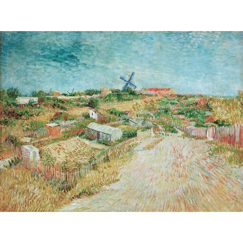 Vincent Van Gogh, Vegetable Gardens In Montmartre