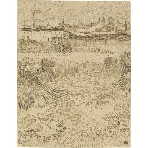 Vincent Van Gogh, View From The Wheatfields