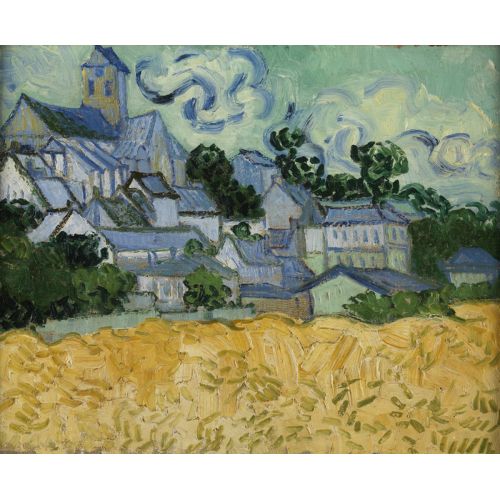 Vincent Van Gogh, View Of Auvers With Church