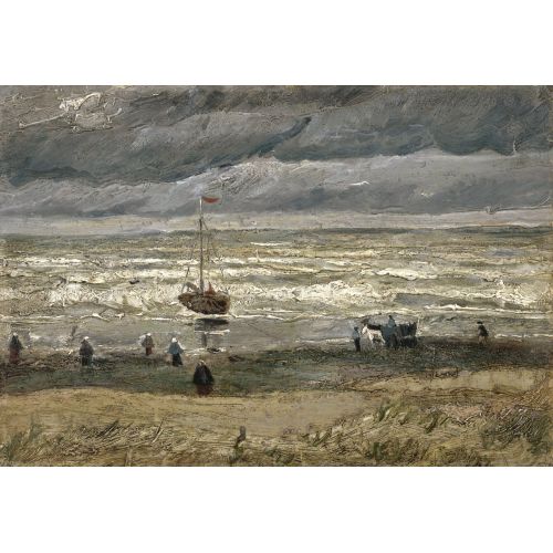 Vincent Van Gogh, View Of The Sea At Scheveningen