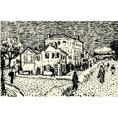 Vincent Van Gogh, Vincents Haus Skecth