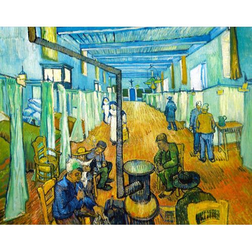 Vincent Van Gogh, Ward In The Hospital In Arles