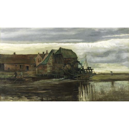 Vincent Van Gogh, Watermolen In Gennep