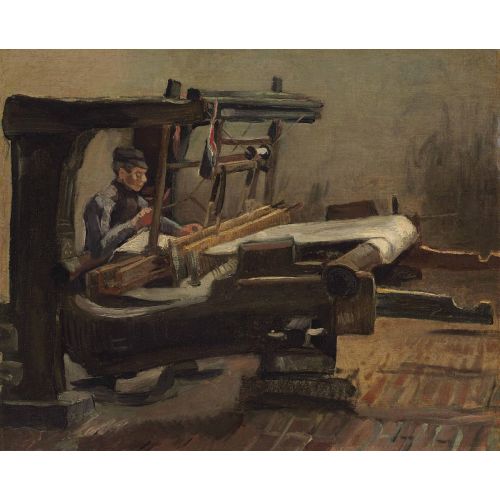 Vincent Van Gogh, Weaver Facing Right