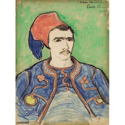 Vincent Van Gogh, Zouave Vincent Van Gogh, Zouave