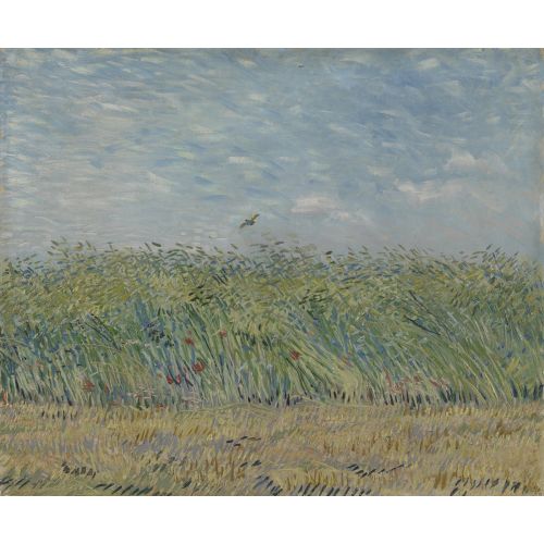 Vincent Van Gogh, Wheat Field With Party