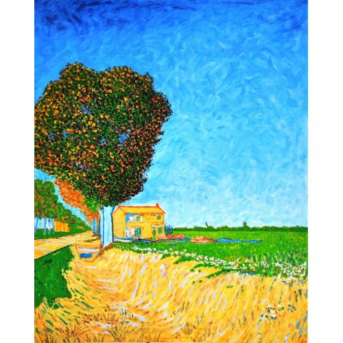 Vincent Van Gogh, A Lane Near Arles