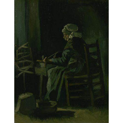 Vincent Van Gogh, Kadın İplik Eğirme