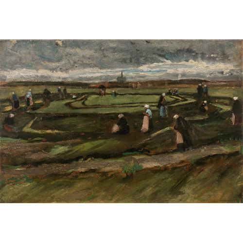 Vincent Van Gogh, Kadınlar Dunes Ağları Tamir