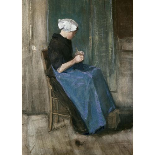 Vincent Van Gogh, The Woman Knitting