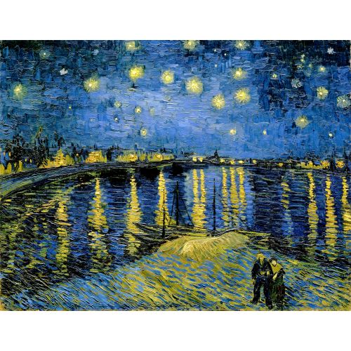 Vincent Van Gogh, Rhone Üzerinde Yıldızlı Gece Post Empresyonizm Sanat Akımları Rhone Üzerinde Yıldızlı Gece, Vincent
