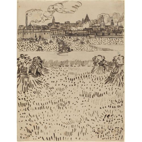Vincent Van Gogh, Arles View From The Wheatfields