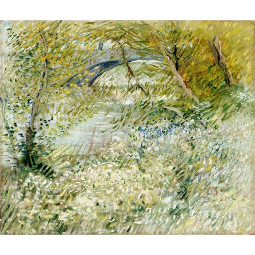 Vincent Van Gogh, İlkbaharda Pont De Clichy İle Seine Kıyılarında