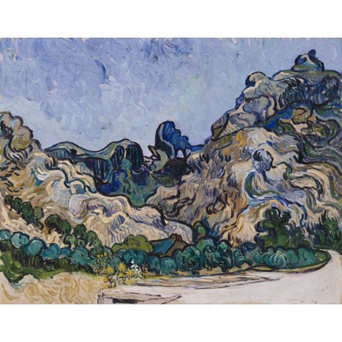Vincent Van Gogh, Saint Remy Hill Vincent Van Gogh, Saint Remy Hill