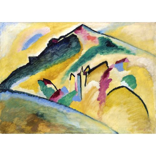 Autumn Landscape, Wassily Kandinsky