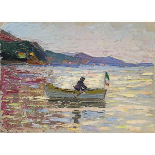 Rapallo Boot Im Meer, Wassily Kandinsky Rapallo Boot Im Meer, Wassily Kandinsky
