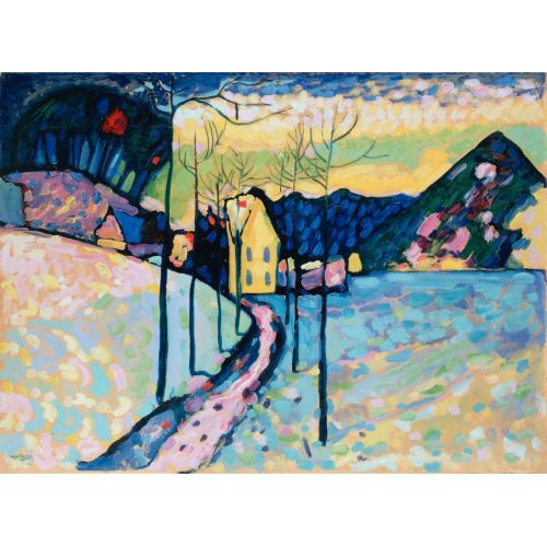 Kış Manzarası, Wassily Kandinsky
