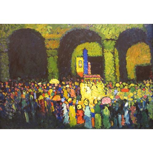 Ludwigskirche İn Munich, Wassily Kandinsky Ludwigskirche İn Munich, Wassily Kandinsky