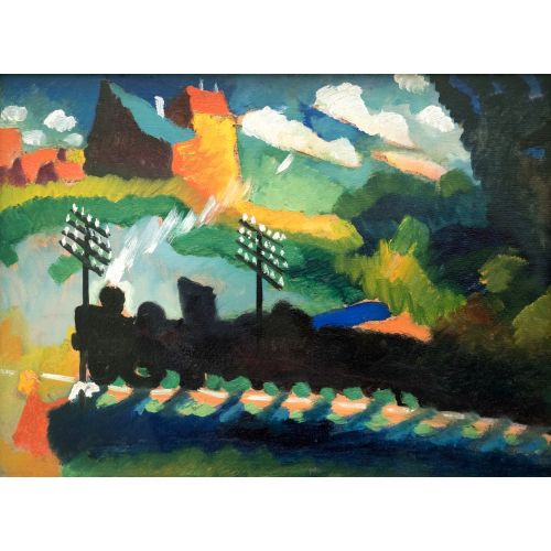 Murnau Trenyolu, Wassily Kandinsky Murnau Trenyolu, Wassily Kandinsky