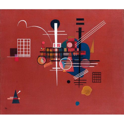 Wassily Kandinsky, Dumpfes Rot No.400