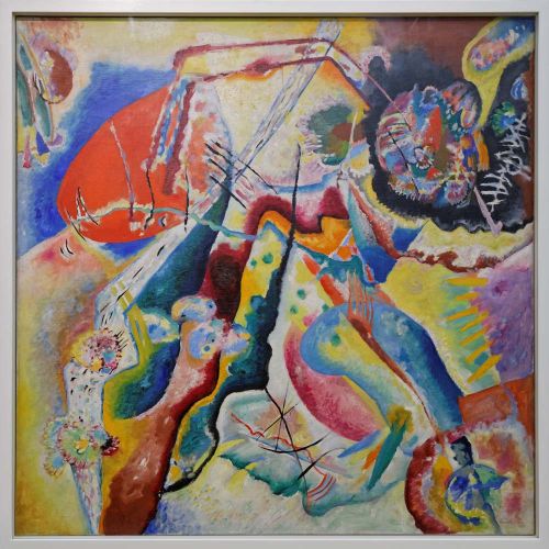Wassily Kandinsky, Bild Mit Rotem Fleck Wassily Kandinsky, Bild Mit Rotem Fleck