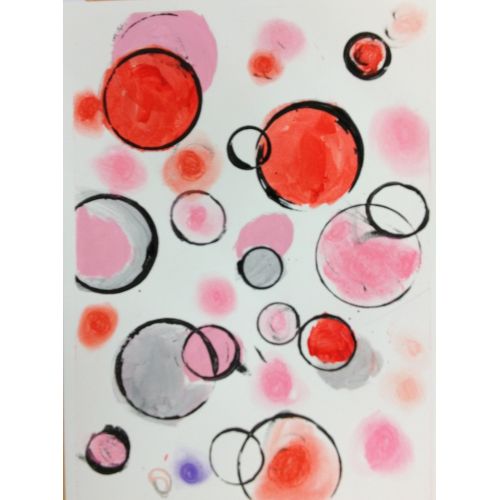 Wassily Kandinsky, Red Circles