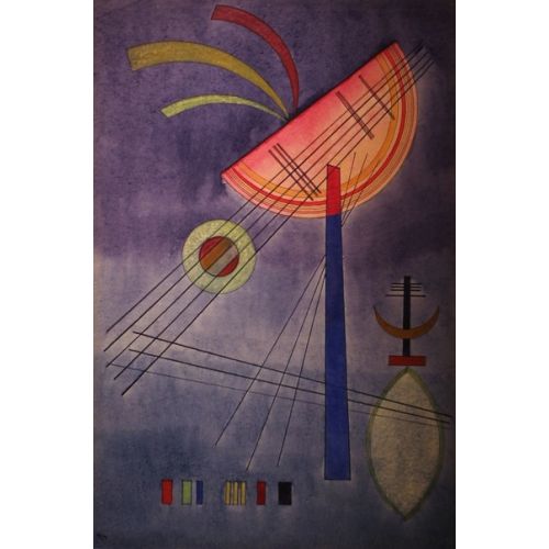 Wassily Kandinsky, Inclined Semicircle
