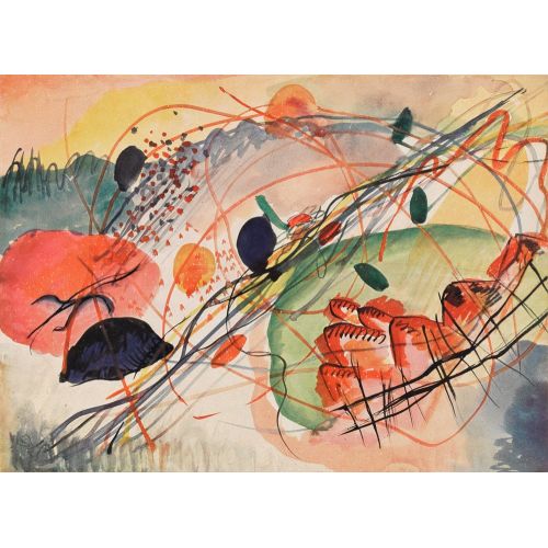Wassily Kandinsky, Watercolor 6