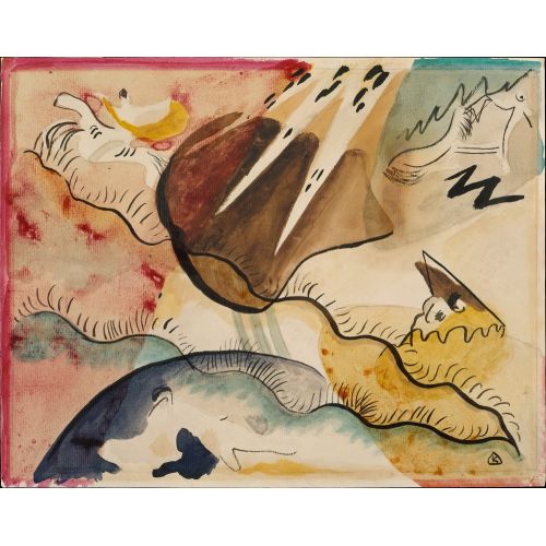 Wassily Kandinsky, Rain Landscape