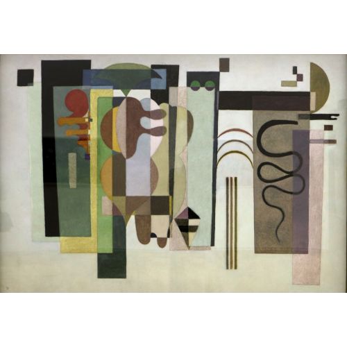 Wassily Kandinsky, Two Green Points