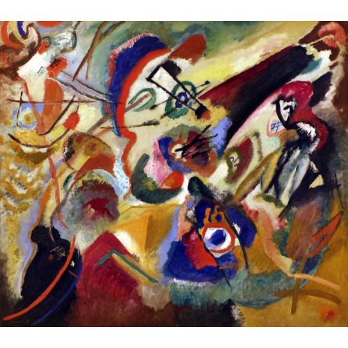 Wassily Kandinsky, 2 Fragment By Composition VII Wassily Kandinsky, 2 Fragment By Composition VII