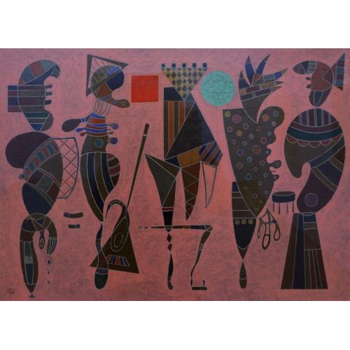 Wassily Kandinsky, Circle And Square