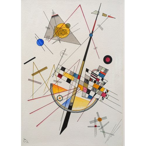 Wassily Kandinsky, Hassas Gerginlik Soyut Sanat Akımları Wassily Kandinsky, Hassas Gerilim Soyut sanatın öncülerinden olan