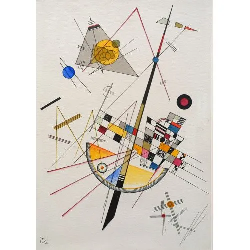 Wassily Kandinsky, Hassas Gerginlik Soyut Wassily Kandinsky, Hassas Gerginlik Soyut Sanat Akımları Wassily Kandinsky, Hassas Gerilim Soyut sanatın öncülerinden olan