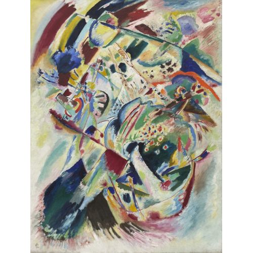 Wassily Kandinsky, Panel For Edwin R Campbell No: 4