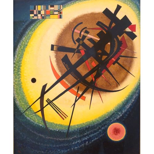 Wassily Kandinsky, In The Bright Oval Abstract Art Movements Wassily Kandinsky, In the Bright OvalIn the Bright Oval is a
