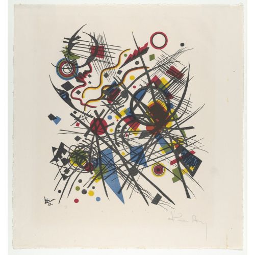 Wassily Kandinsky, Lithograph For The Fourth Bauhausmappe