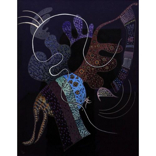 Wassily Kandinsky, White Line