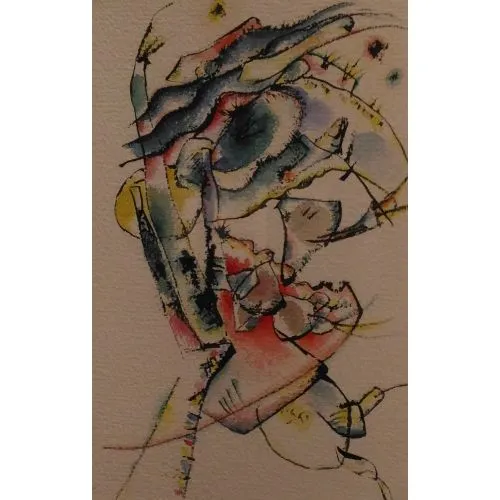 Wassily Kandinsky, Üç Renk Soyut Sanat Akımları Wassily Kandinsky, Üç RenkBu dikkate değer eser Wassily Kandinsky