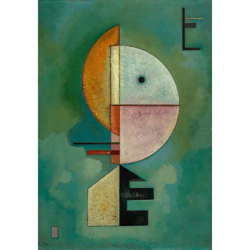 Wassily Kandinsky, Upward Abstract Wassily Kandinsky, Upward Abstract Art Movements Wassily Kandinsky, UpwardRenowned artist Wassily Kandinskys work Upward